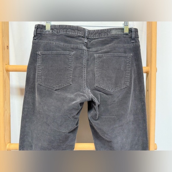 CALVIN KLEIN JEANS  Gray corduroy straight leg pants size 8 - Picture 9 of 15